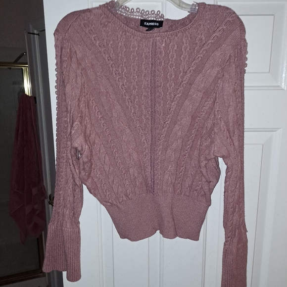Express Cable Knit Sweater - Picture 3 of 9